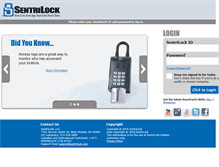 Tablet Screenshot of m.sentrilock.com